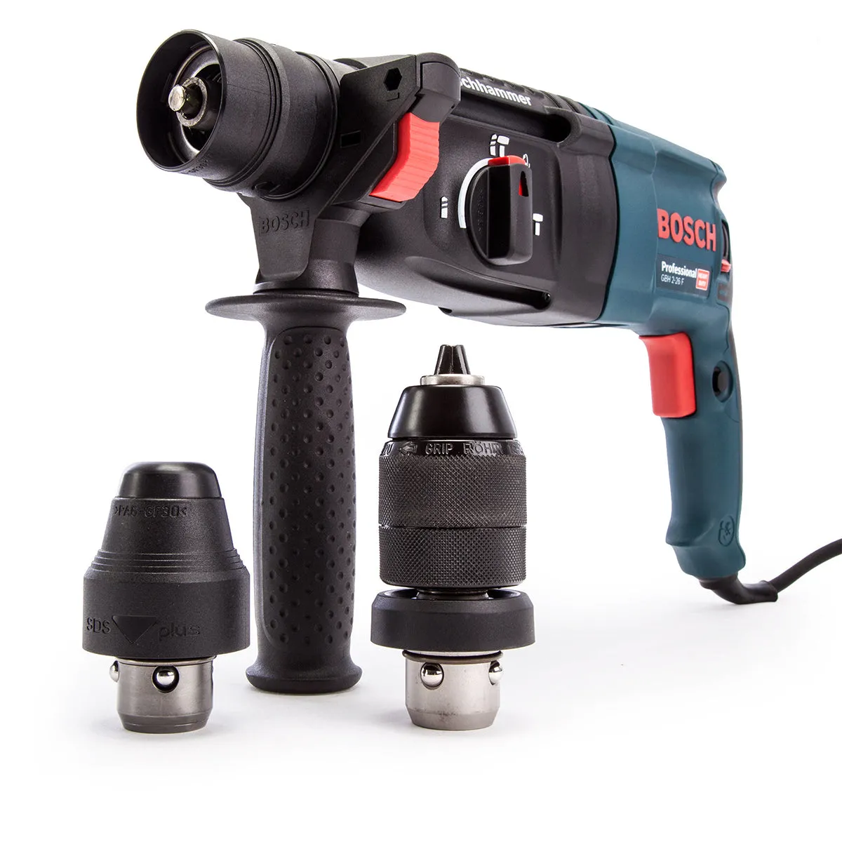 Bosch GBH 2-26 F Versatile. Powerful & Durable SDS Plus Rotary Hammer for Professionals 110V/830W 06112A4060
