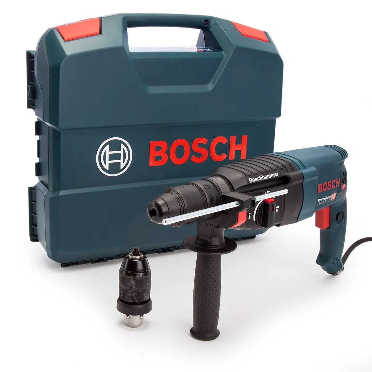 Bosch GBH 2-26 F Versatile. Powerful & Durable SDS Plus Rotary Hammer for Professionals 110V/830W 06112A4060