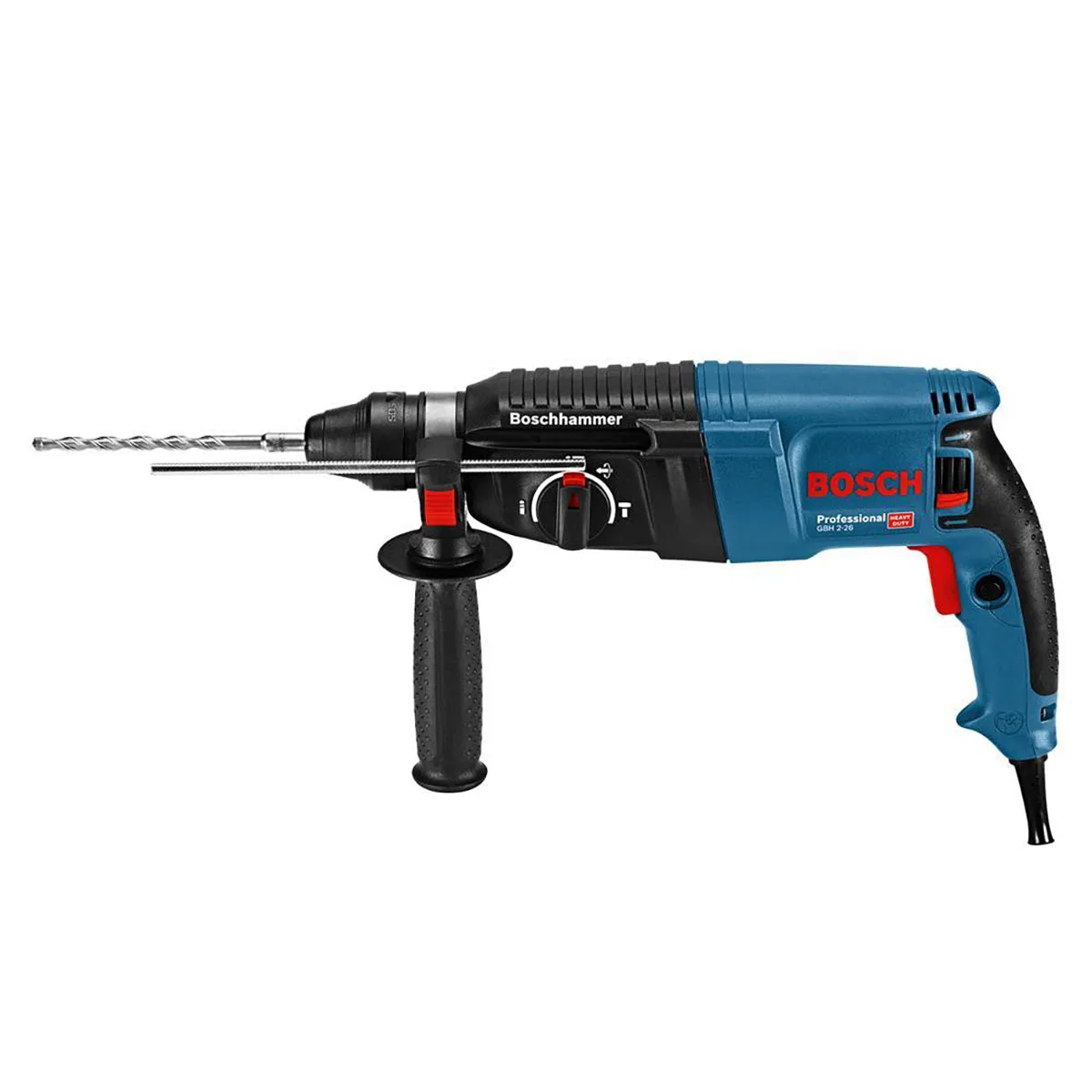 Bosch GBH 2-26 SDS Plus Rotary Hammer Drill 110V In Case - 06112A3060