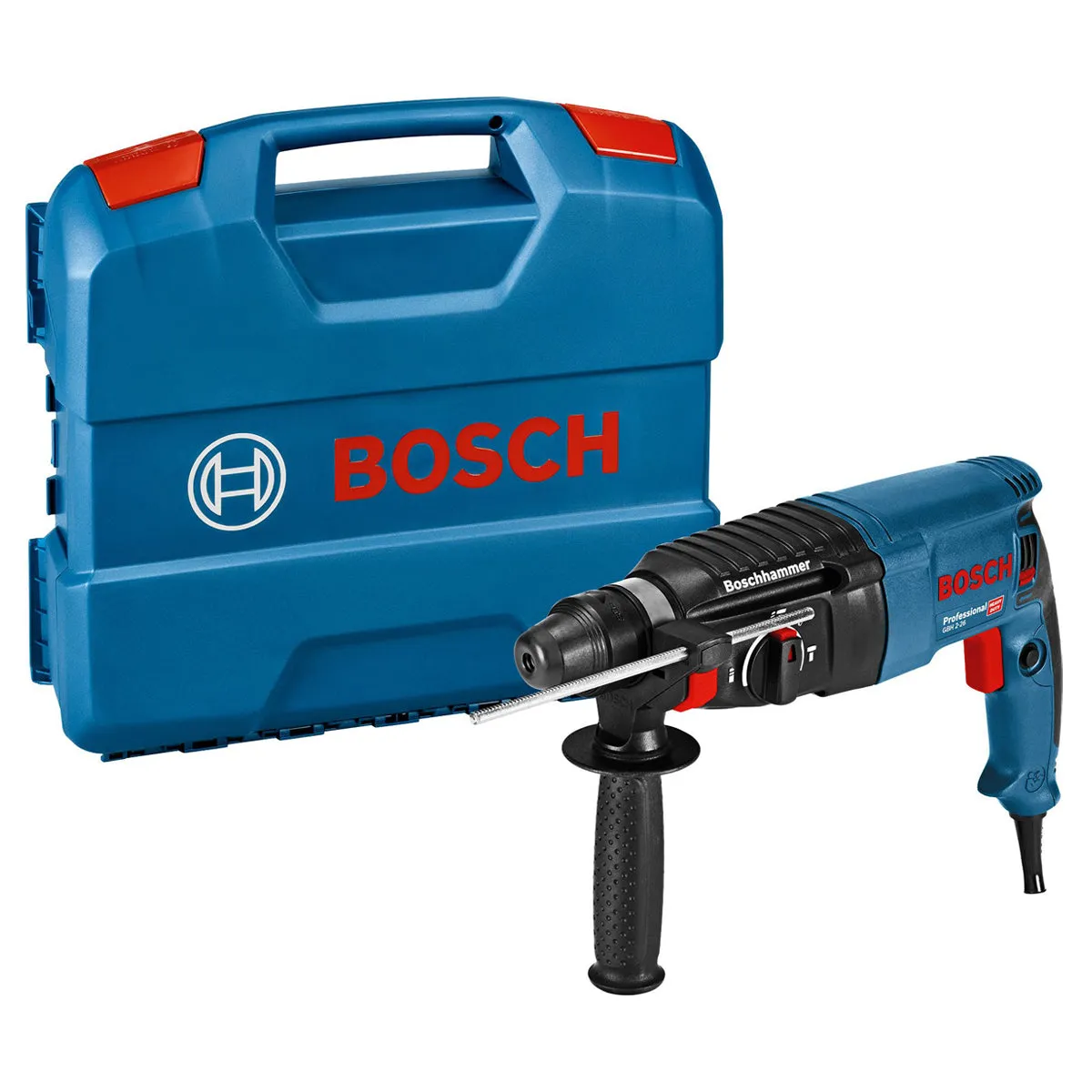 Bosch GBH 2-26 SDS Plus Rotary Hammer Drill 110V In Case - 06112A3060