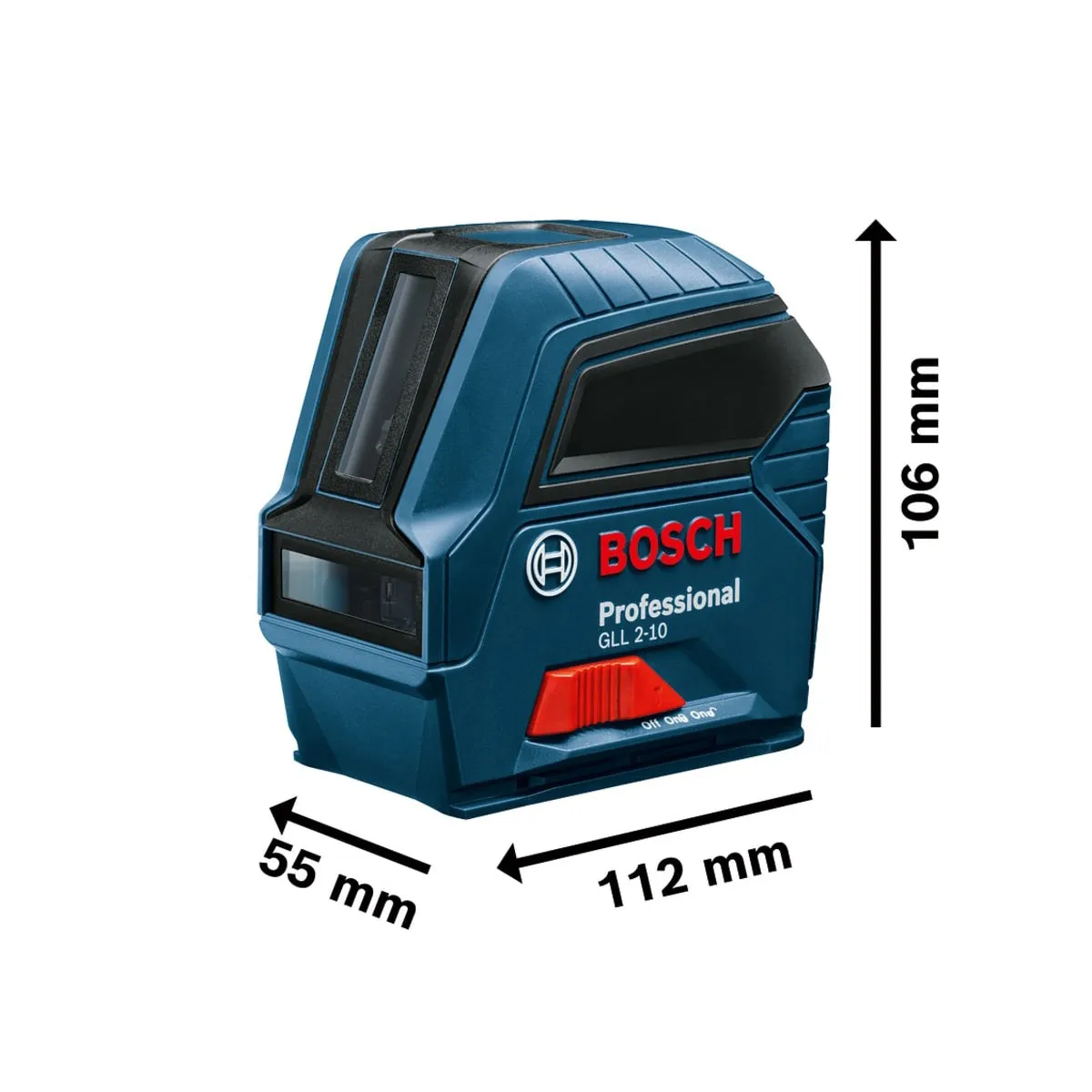 Bosch GLL 2-10 Professional Line Laser Compact. Durable & Easy-to-Use 0601063L00