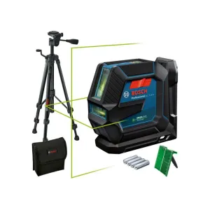 Bosch GLL 2-15 G Professional Line Laser With Universal Mount & Tripod Precision Alignment Tool 0601063W01