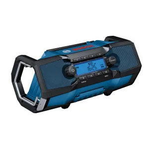 Bosch GPB 18V-2 C Professional Bluetooth Radio with FM. AUX. and USB Charging Body Only 240V 06014A3070