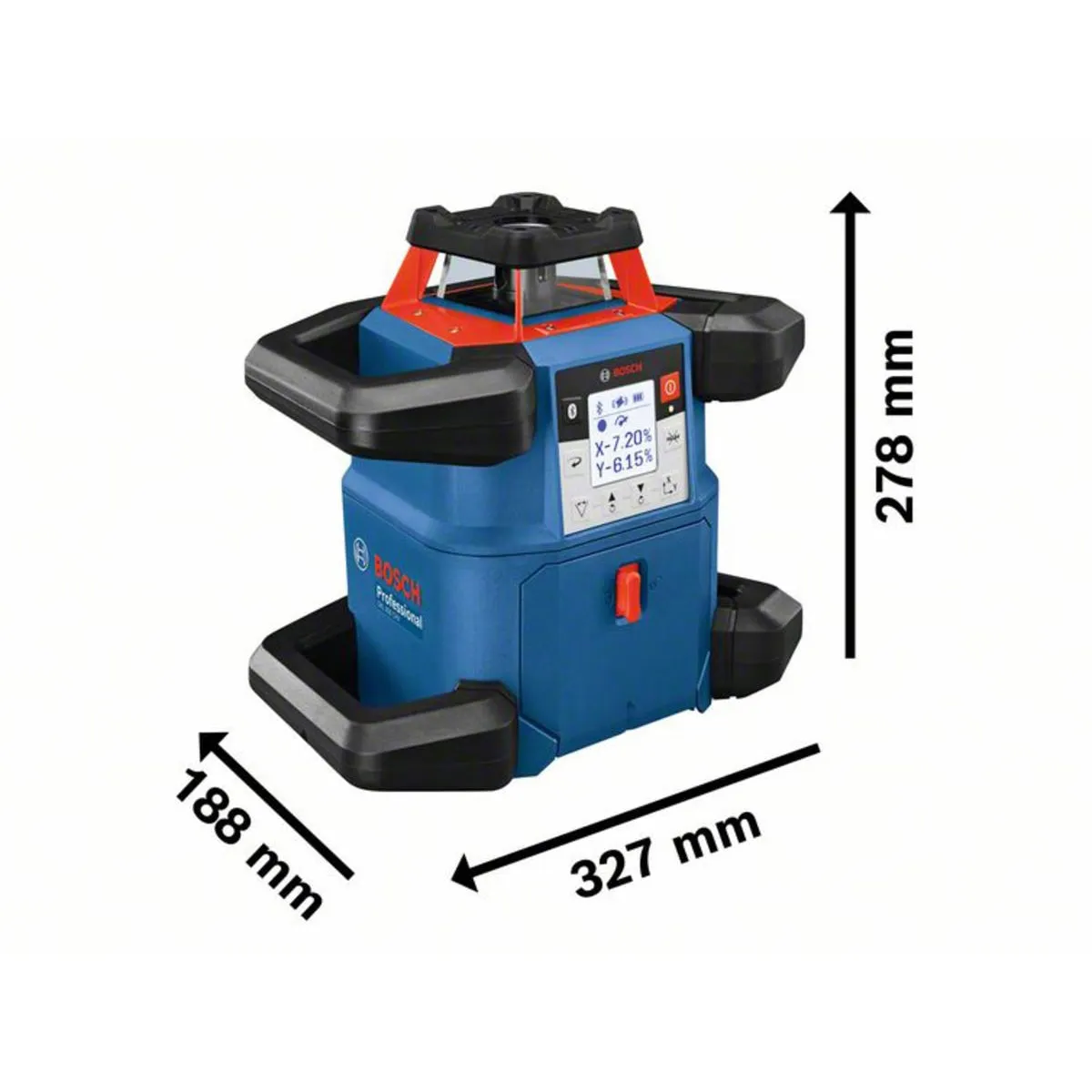 Bosch GRL 600 CHV 4 Piece Professional Rotation Laser Set with Batteries & Charger in Case 0601061F70