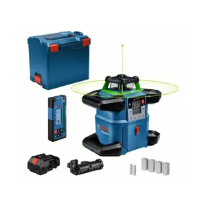 Bosch GRL 650 CHVG 3 Piece Professional Rotation Laser Set with Batteries & Charger in Case 0601061V01