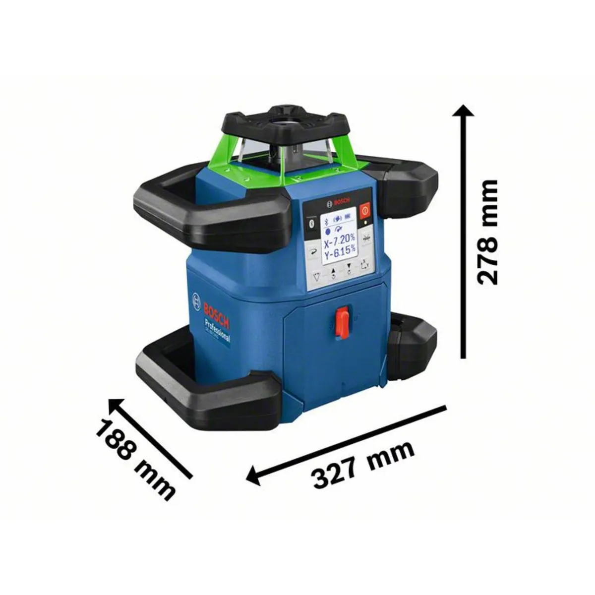 Bosch GRL 650 CHVG 3 Piece Professional Rotation Laser Set with Batteries & Charger in Case 0601061V01