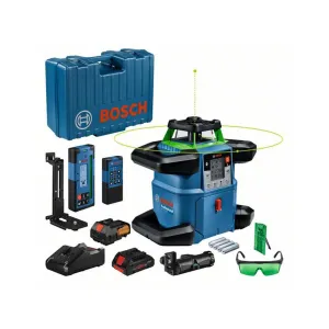 Bosch GRL 650 CHVG 4 Piece Professional Rotation Laser Set with Batteries & Charger in Case 0601061V70