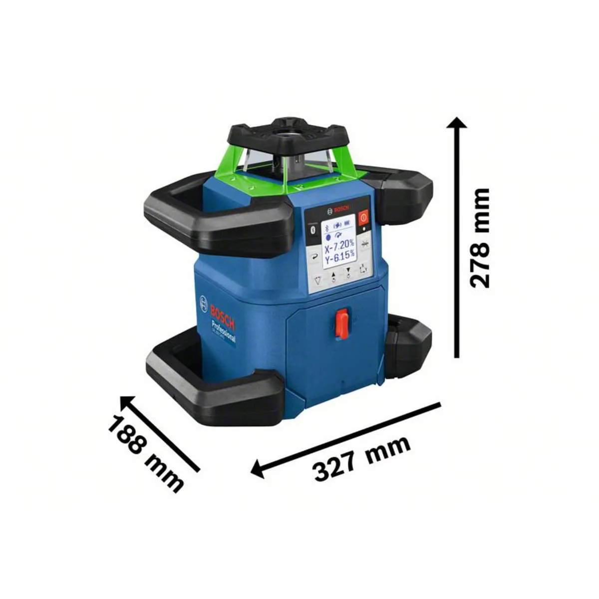 Bosch GRL 650 CHVG 4 Piece Professional Rotation Laser Set with Batteries & Charger in Case 0601061V70