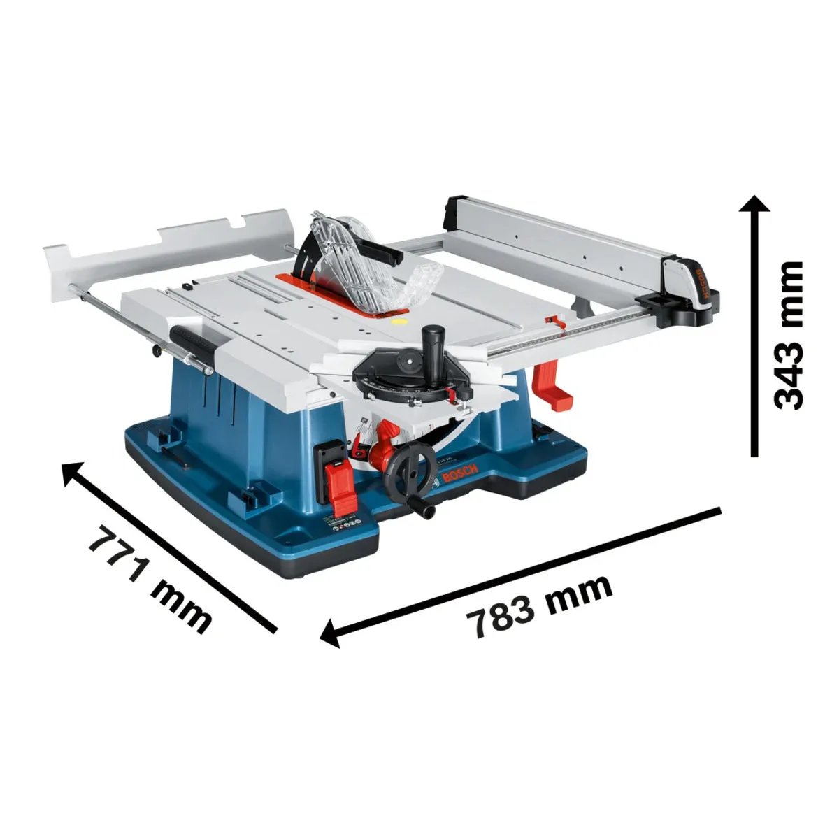 Bosch GTS 10 XC Professional Table Saw Versatile & Powerful Cutting for Workshops 110V/2100W 0601B30460