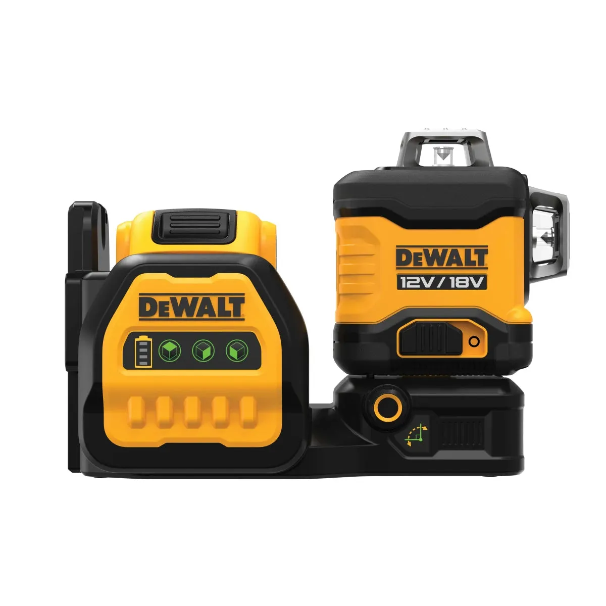 Dewalt DCE089D1G18 12/18V Green Multi-Line Laser 3 x 360 With 1 x 2.0Ah Battery Charger & Carry Case