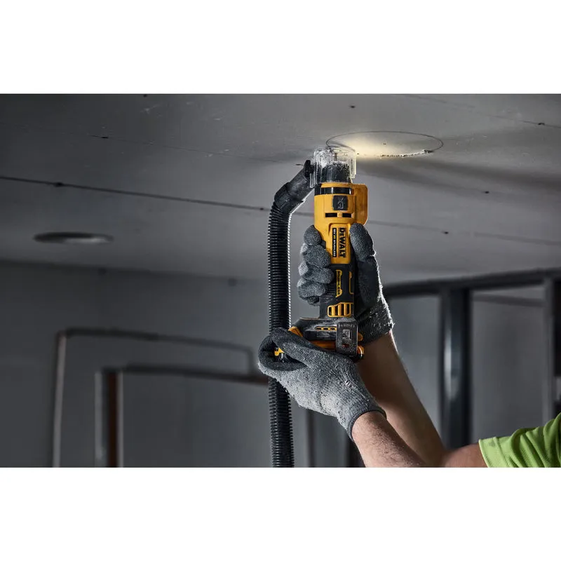 DeWalt DCE555N-XJ 18V XR Brushless Drywall Cut Out Tool with 1 x 4.0Ah Battery & Charger