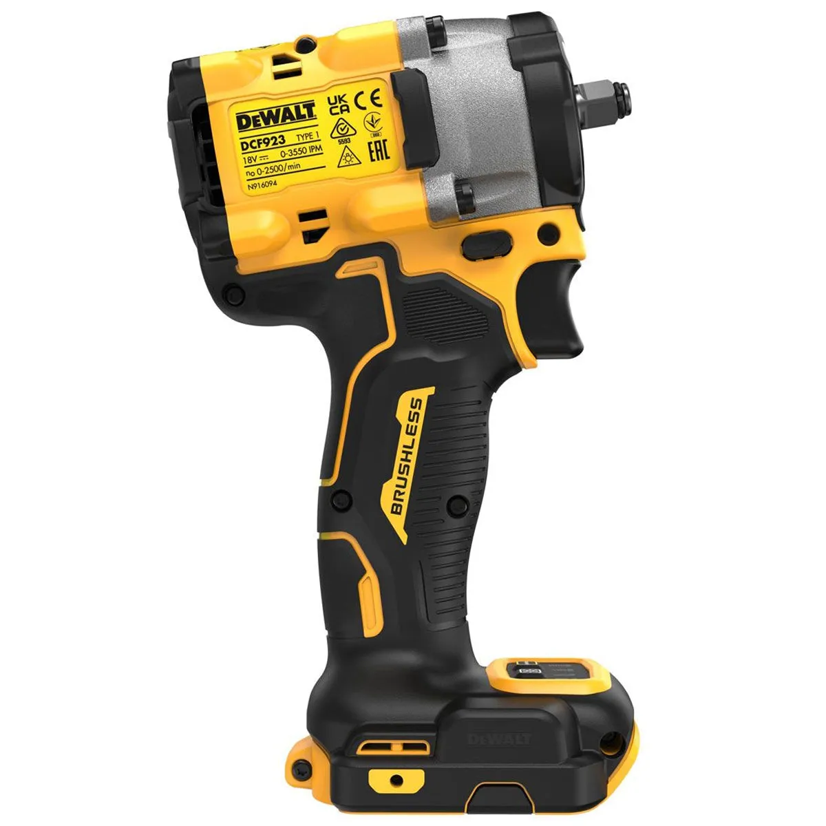 DeWalt DCF923N 18V XR Brushless 3/8-Inch Impact Wrench High Torque Performance Body Only
