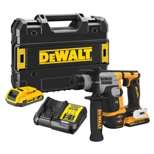 Dewalt DCH172D2 18V XR Brushless Ultra-Compact SDS Plus Rotary Hammer With 2 x 2.0Ah Batteries. Charger With Carry Case