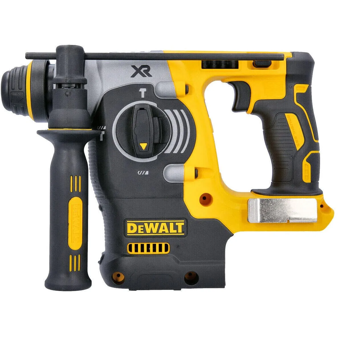 Dewalt DCH273N 18V Brushless Hammer Drill & 4 Piece Chisel Set   Keyless Chuck