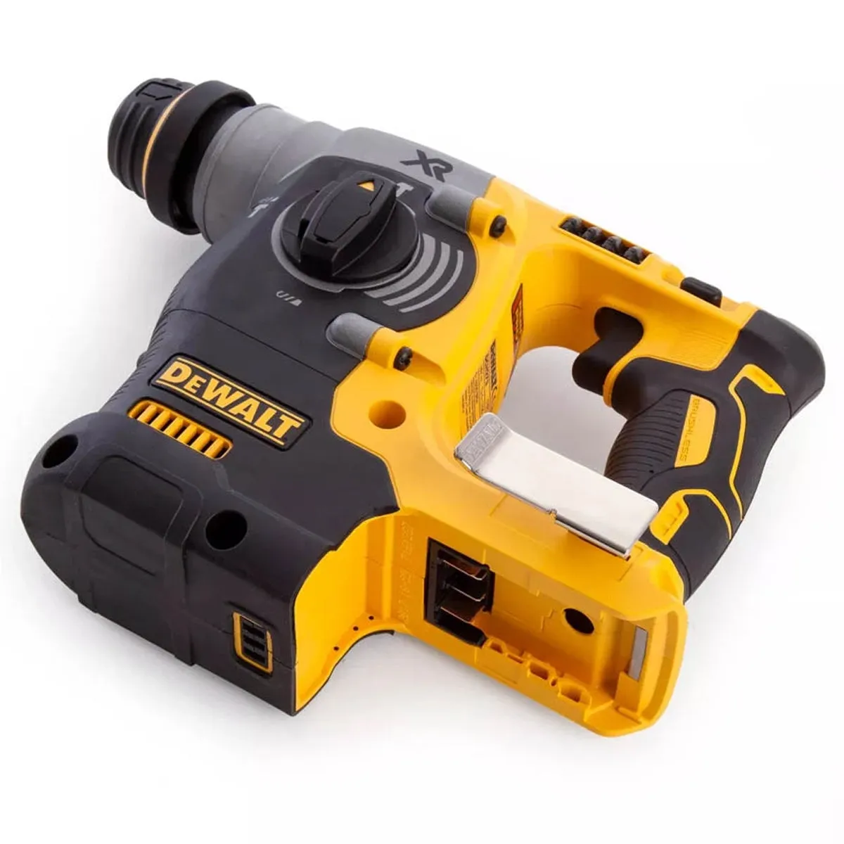 Dewalt DCH273N 18V Brushless Hammer Drill & 4 Piece Chisel Set   Keyless Chuck