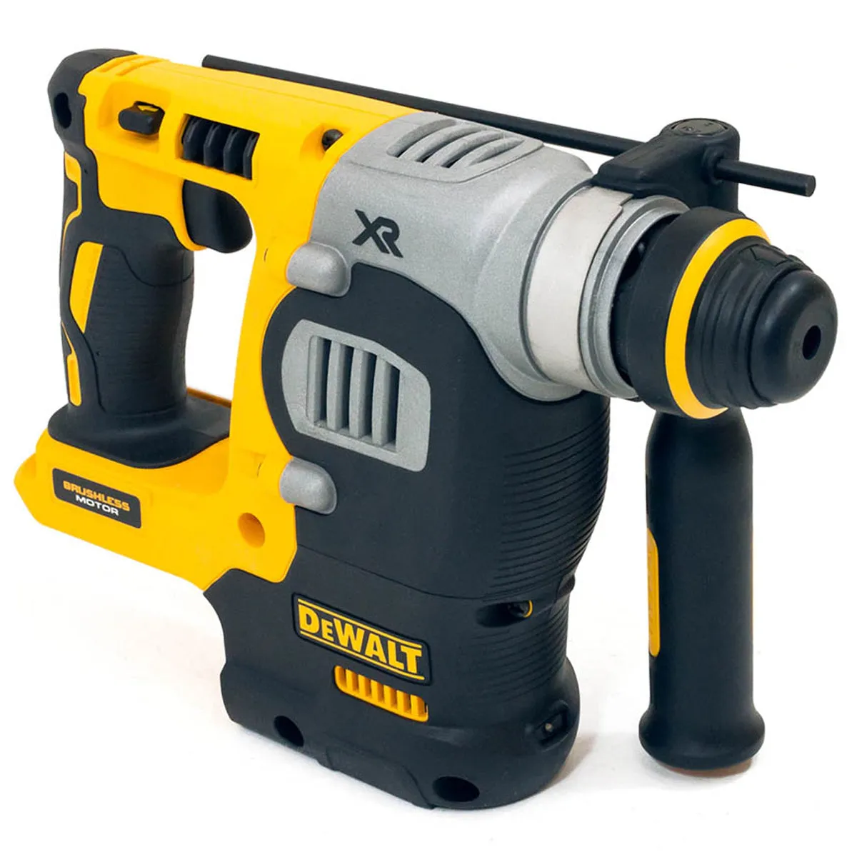Dewalt DCH273N 18V Brushless Hammer Drill & 4 Piece Chisel Set   Keyless Chuck