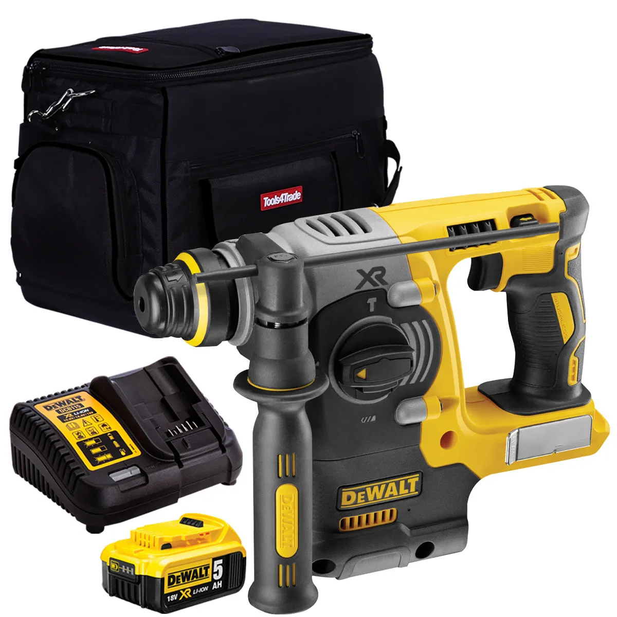 DeWalt DCH273N 18V Brushless SDS  Rotary Hammer Drill with 1 x 5.0Ah Battery & Charger in Bag