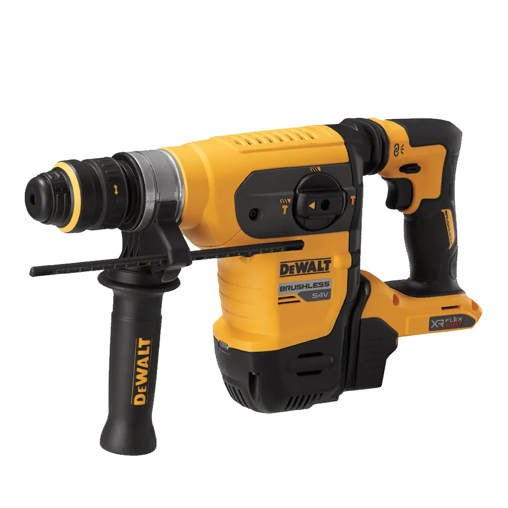 Dewalt DCH417X2 54V FlexVolt SDS Plus Rotary Hammer Drill with 2 x 9.0/3.0Ah Batteries Charger & Case
