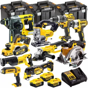 Dewalt DCKT4T10P4 18V 3 x 5.0Ah Batteries XR Li-Ion 10 Piece TStak Tool Storage