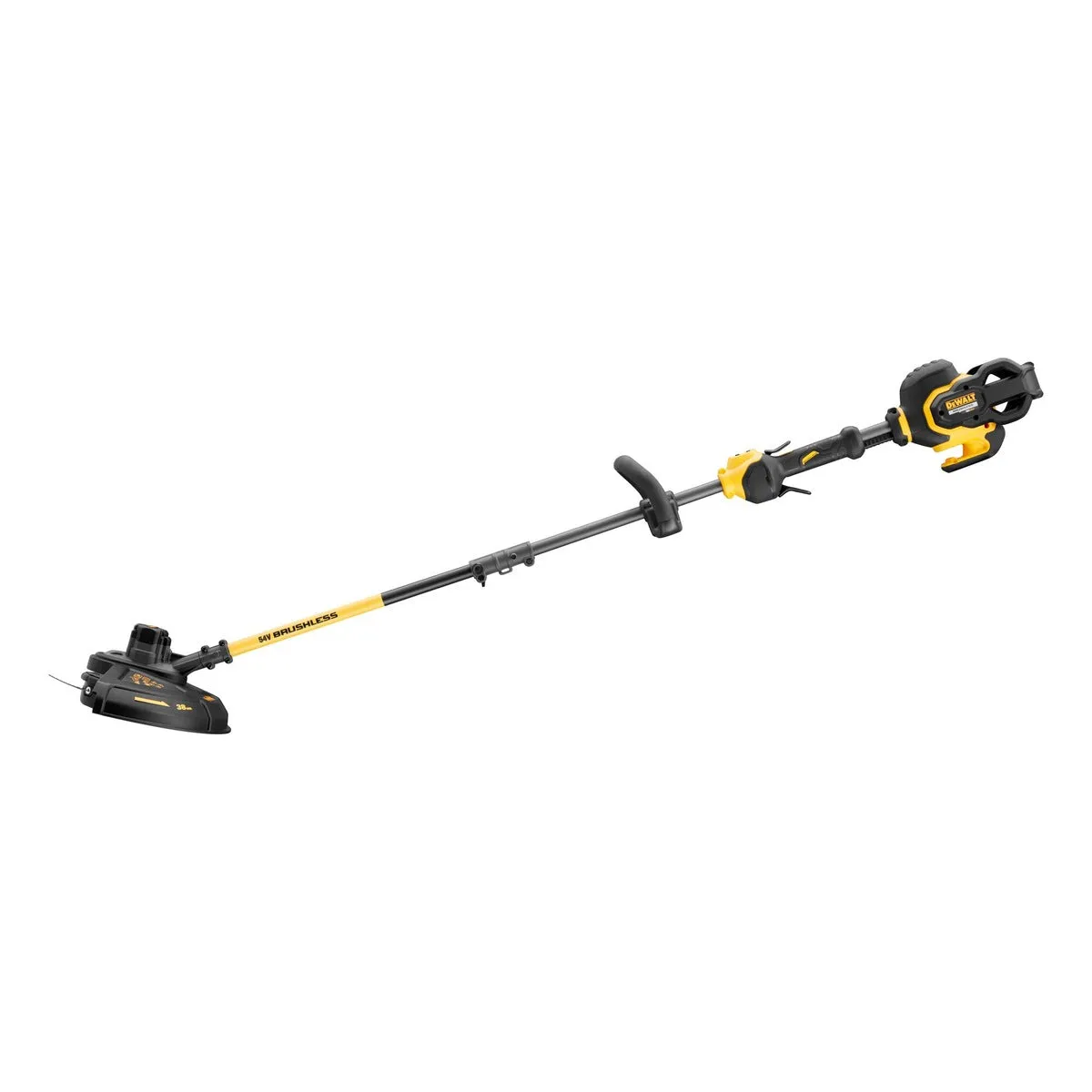 Dewalt DCM5713N-XJ 54V XR Flexvolt Brushless Split Shaft String Trimmer with 1 x 9.0Ah Battery & Charger