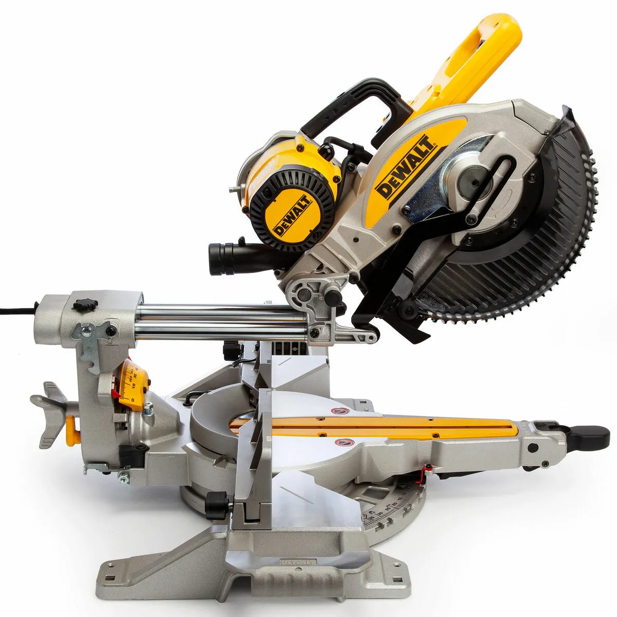 Dewalt DWS727-GB 250mm Double Bevel Slide Mitre Saw 240V