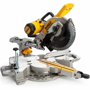 Dewalt DWS727-LX 250mm Double Bevel Slide Mitre Saw With XPS 110V