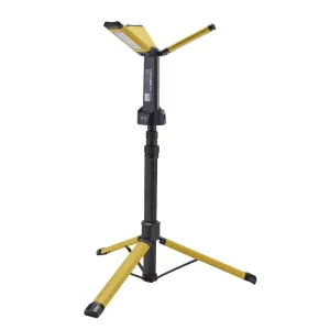 Draper RC/TSL/20W High Performance. Portable & Rechargeable Tripod Site/ Work Light 230V/20W 03186