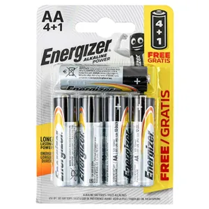 Energizer AA Battery 4 1 Pack Alkaline Power ENR414974