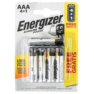 Energizer AAA Battery 4 1 Pack Alkaline Power ENR414981