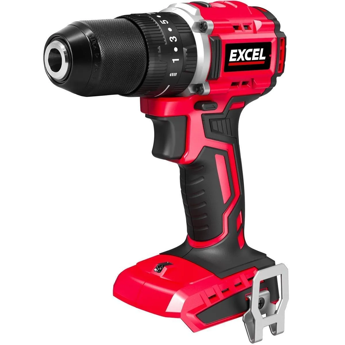 Excel 18V 11 Piece Power Tool Kit with 3 x 5.0Ah Battery Charger & Accessories EXLKIT-17297