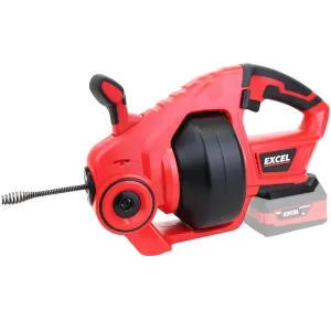 Excel 18V Cordless Drain Cleaner (Battery & Charger Not Included)