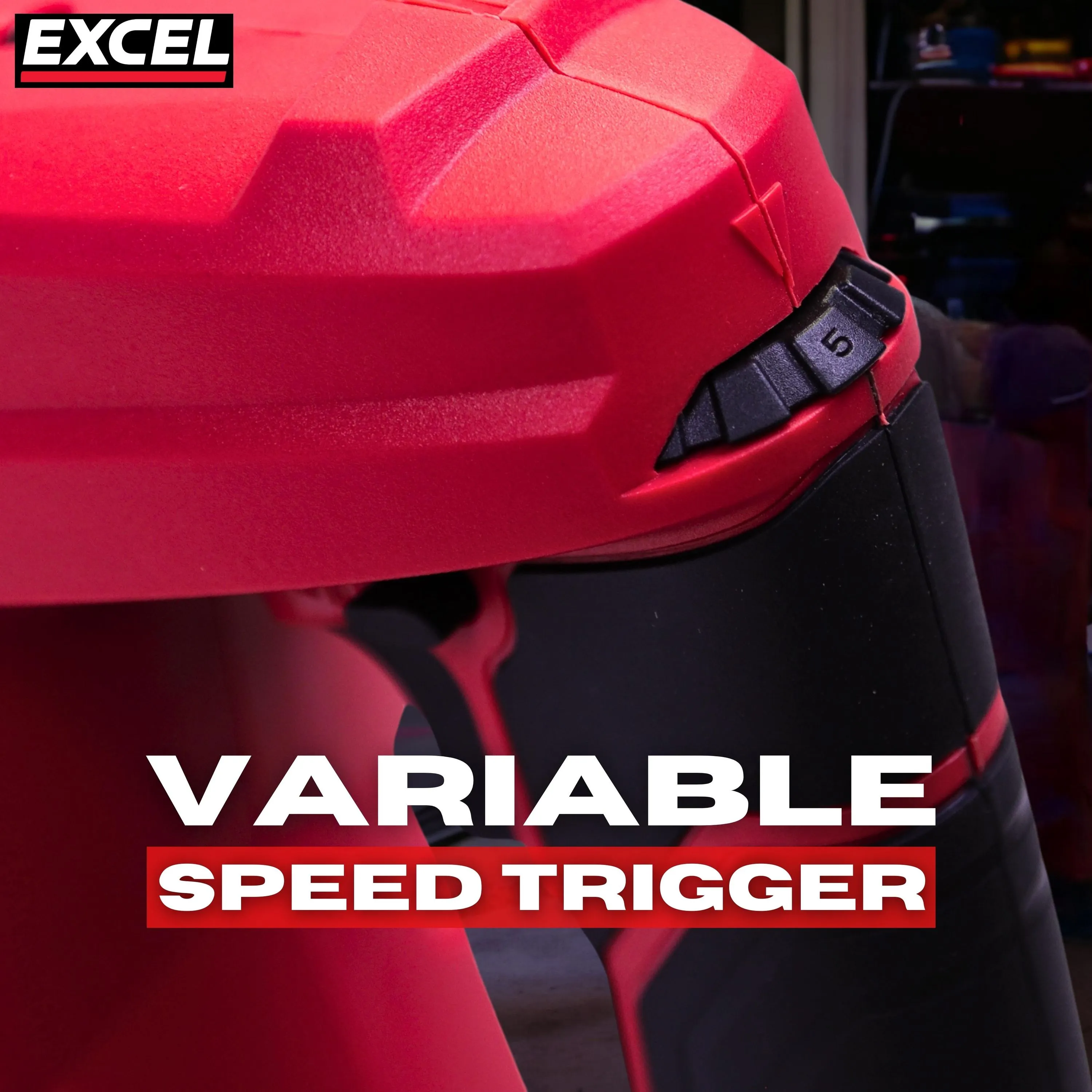 Excel 18V Cordless Grease Gun with 1 x 2.0Ah Battery & Charger