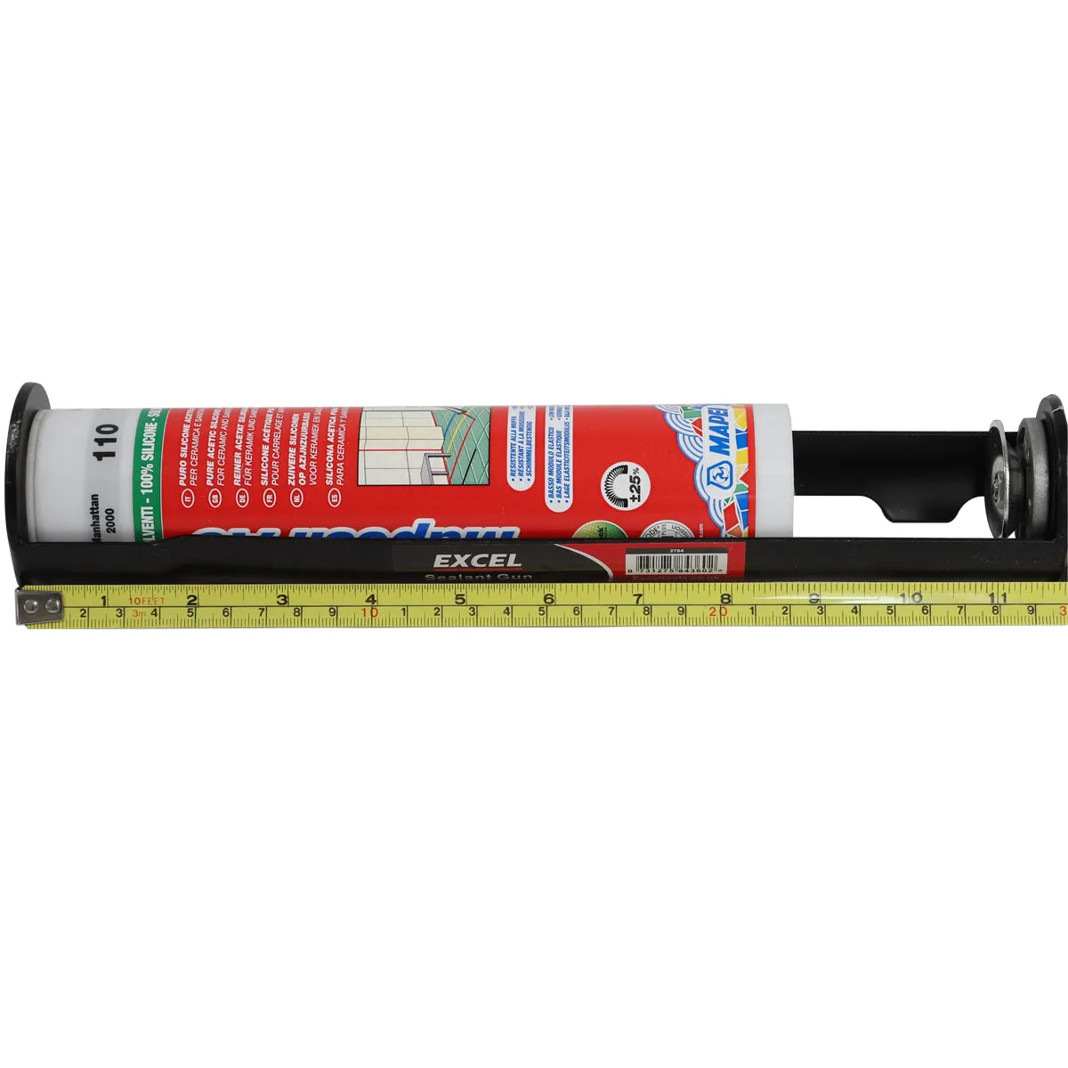 Excel Sealant Silicone Caulking Gun Heavy Duty. Adhesive Mastic Applicator