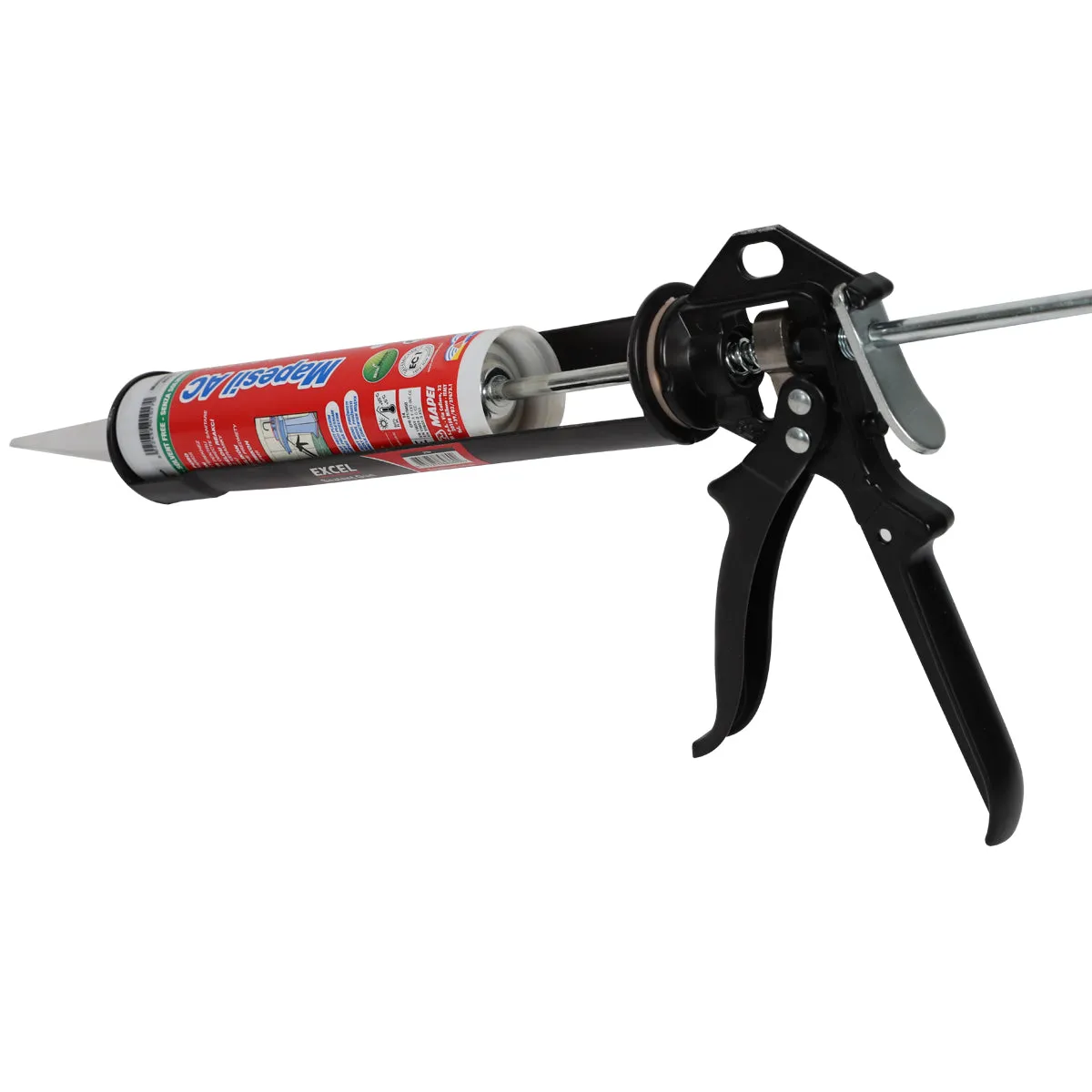 Excel Sealant Silicone Caulking Gun Heavy Duty. Adhesive Mastic Applicator
