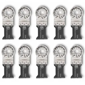 Fein 35mm Starlock E-Cut Precision Saw Blade Pack Of 10 - 63502126240