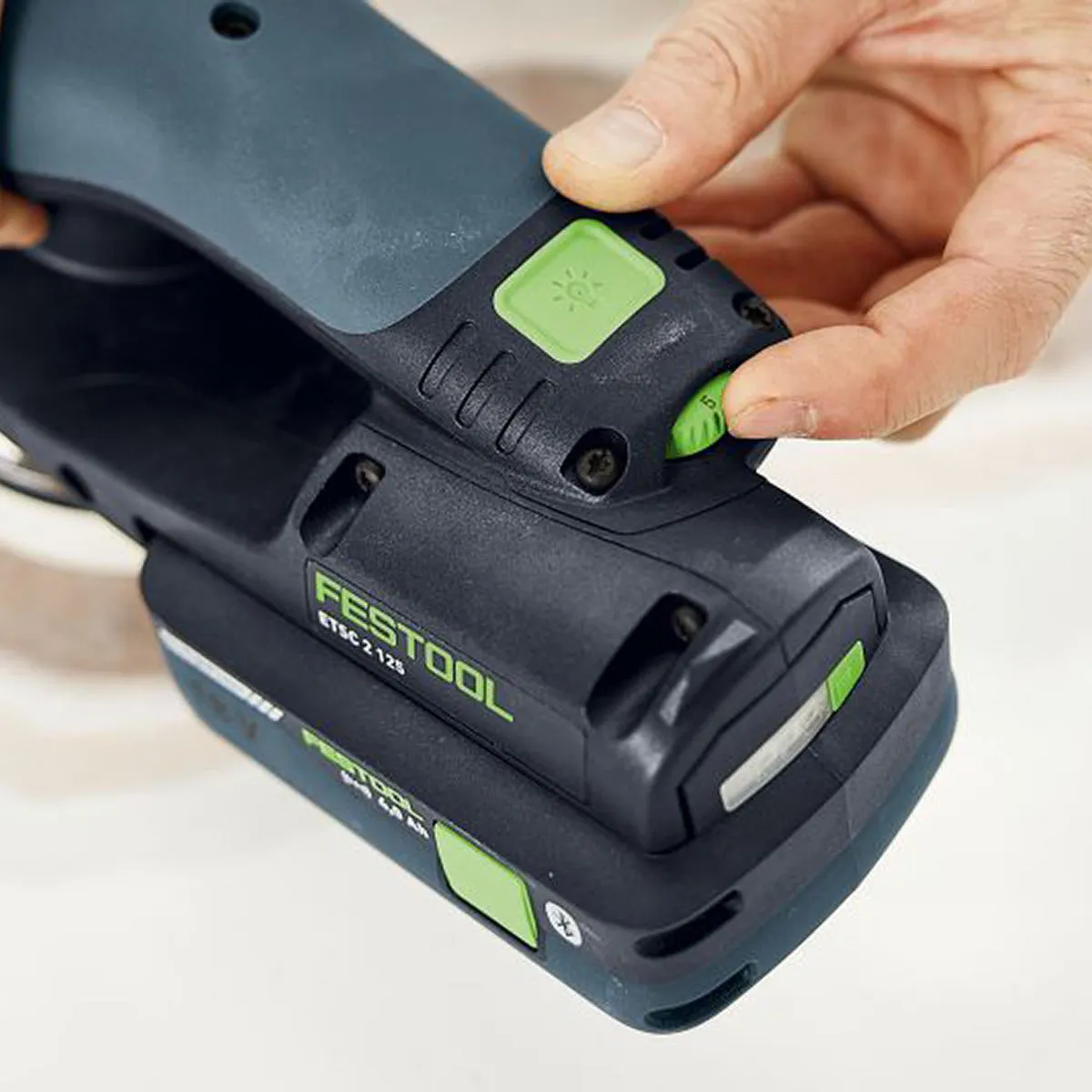 Festool ETSC 2 125-Basic 18V Brushless 125mm Eccentric Sander - 577733 With 1 x 5.0Ah Battery & Charger