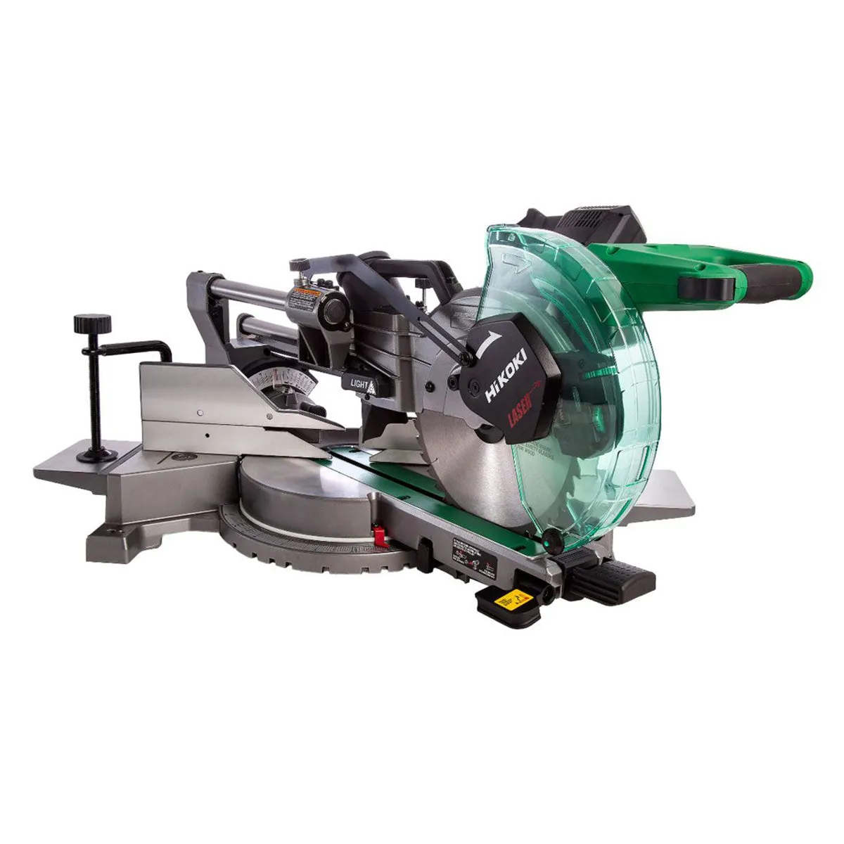 Hikoki C3610DRAW4Z 36V Brushless 255mm Slide Compound Mitre Saw with 1 x 5.0Ah Battery & Charger