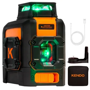 Kendo 25m Self-Levelling Laser Level with 360 Bracket