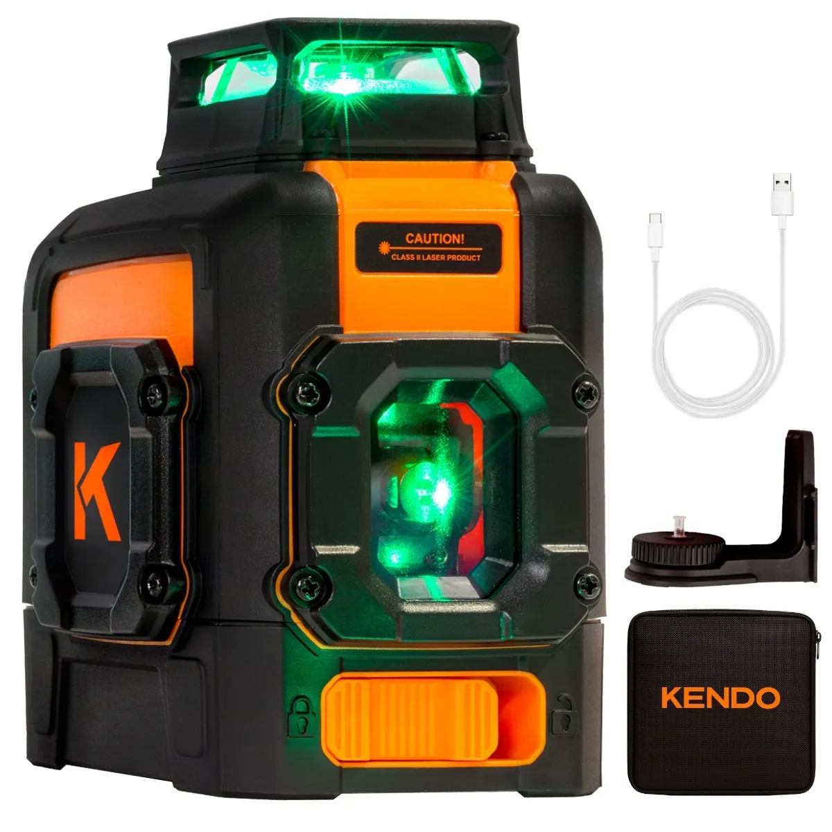 Kendo 25m Self-Levelling Laser Level with 360 Bracket