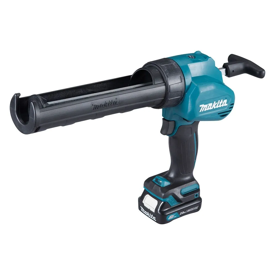 Makita CG100DWAEA 12Vmax CXT Caulking Gun With 2 x 2.0ah Batteries. Charger & Case