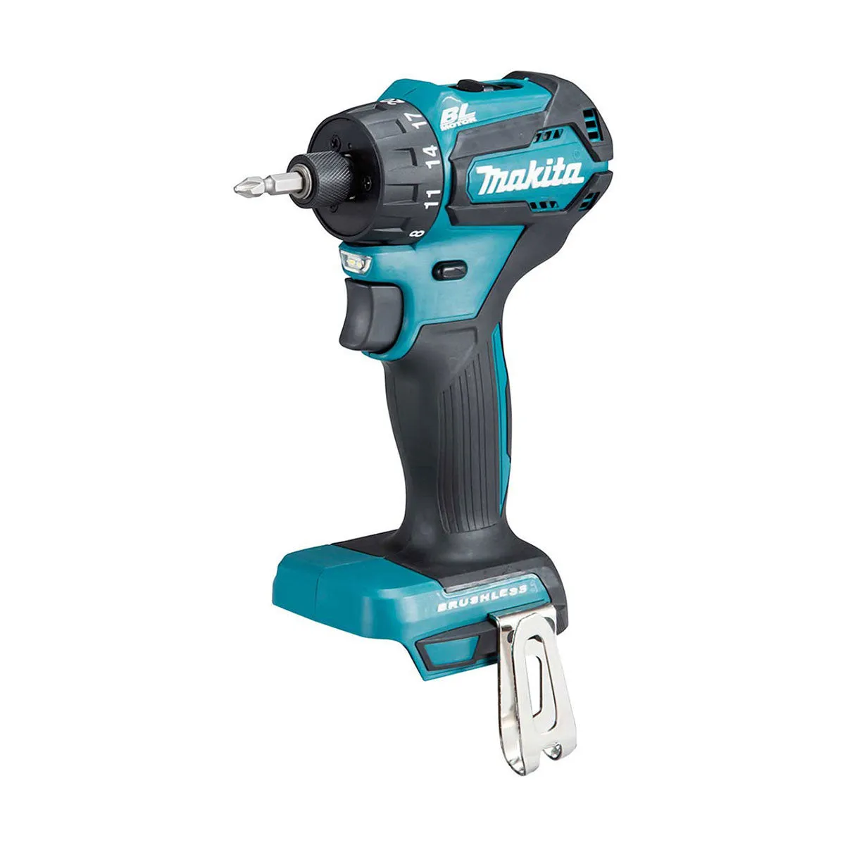 Makita DDF083Z 18V Brushless 1/4 Drill Driver With 1 x 5.0Ah Battery & Charger