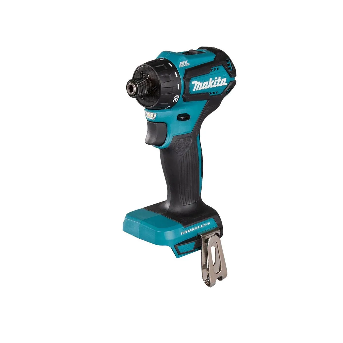 Makita DDF083Z 18V Brushless 1/4 Drill Driver With 1 x 5.0Ah Battery & Charger