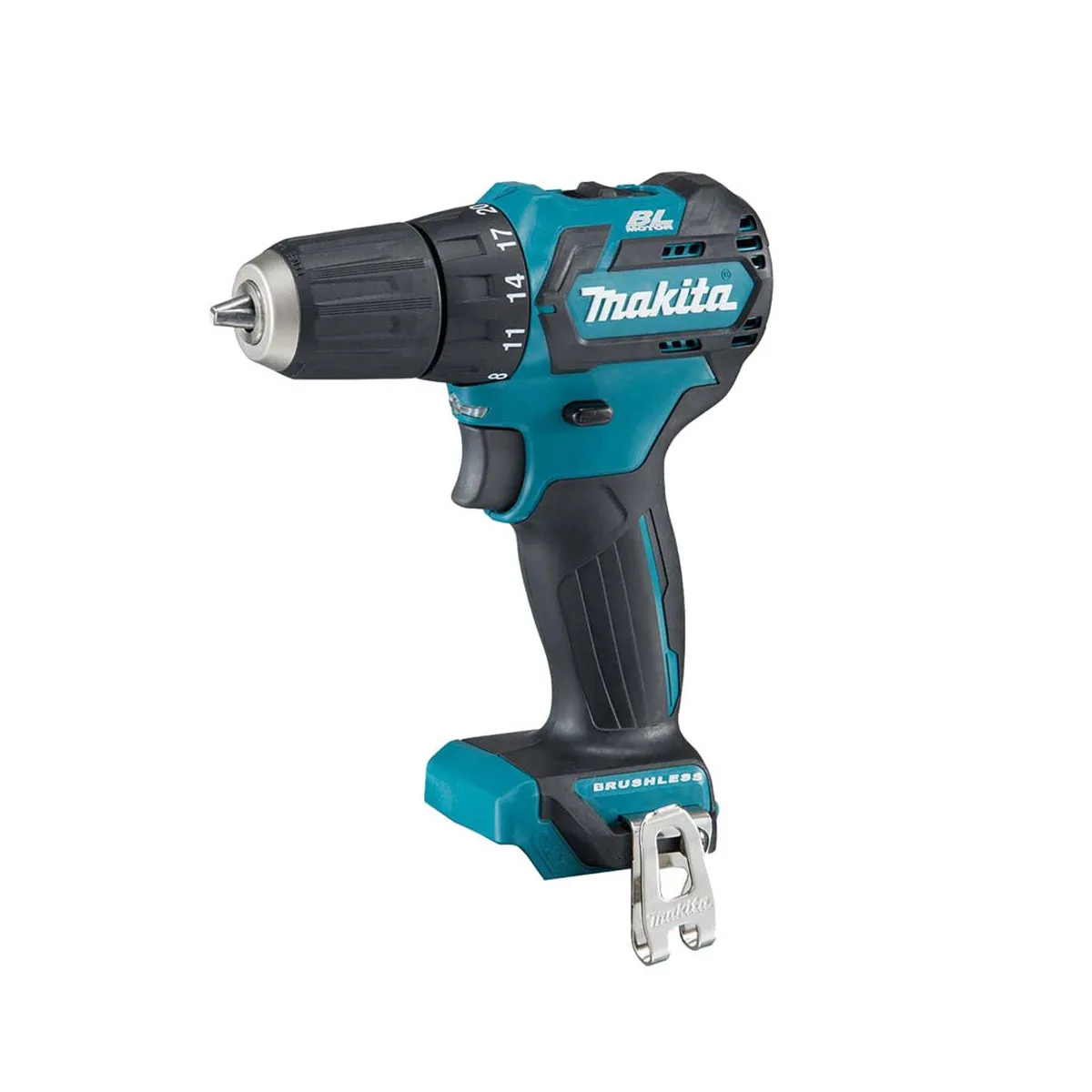 Makita DF332DSAJ 12V max CXT Drill Driver With 2 x 2.Ah Batteries. Charger & Case