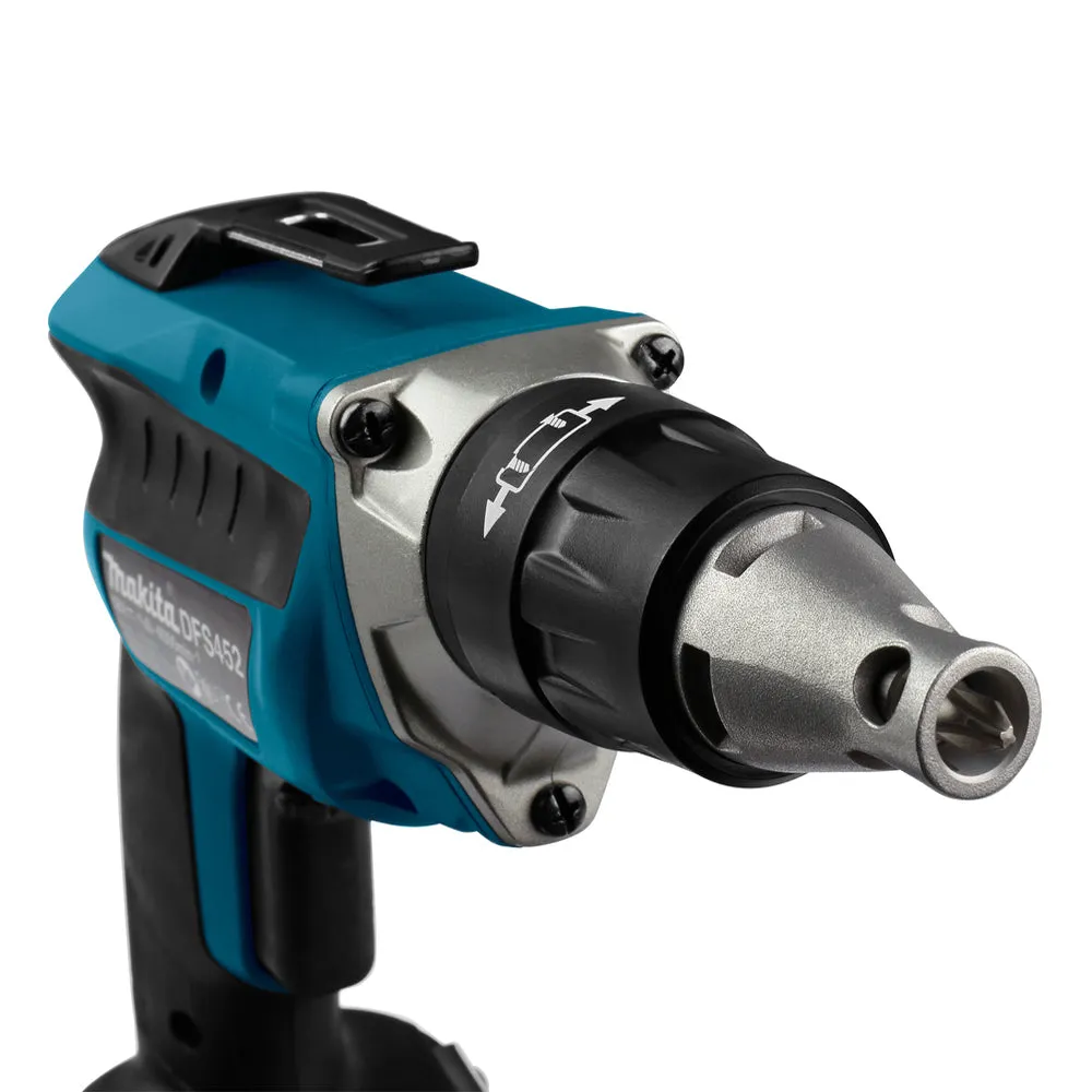 Makita DFS452Z 18V LXT Brushless Drywall Screwdriver With Collated Autofeed Attachment