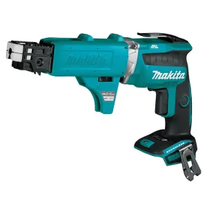 Makita DFS452Z 18V LXT Brushless Drywall Screwdriver With Collated Autofeed Attachment