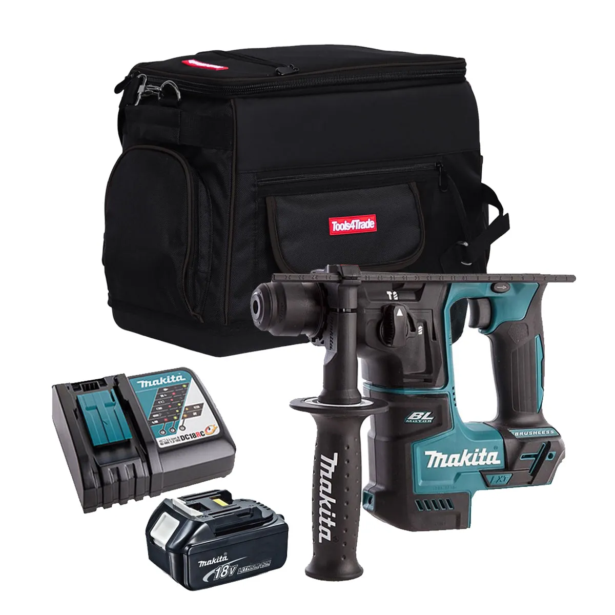 Makita DHR171Z 18V SDS  Brushless Rotary Hammer Drill with 1 x 3.0Ah Battery Charger & Bag