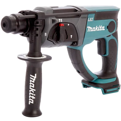 Makita DHR202Z 18V SDS  Rotary Hammer with 4 Piece Chisel Set   Keyless Chuck
