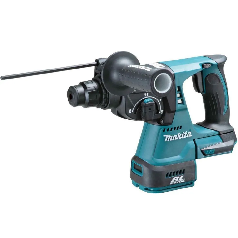 Makita DHR242Z 18V Brushless SDS  Rotary Hammer Drill with 3 Piece Chisel