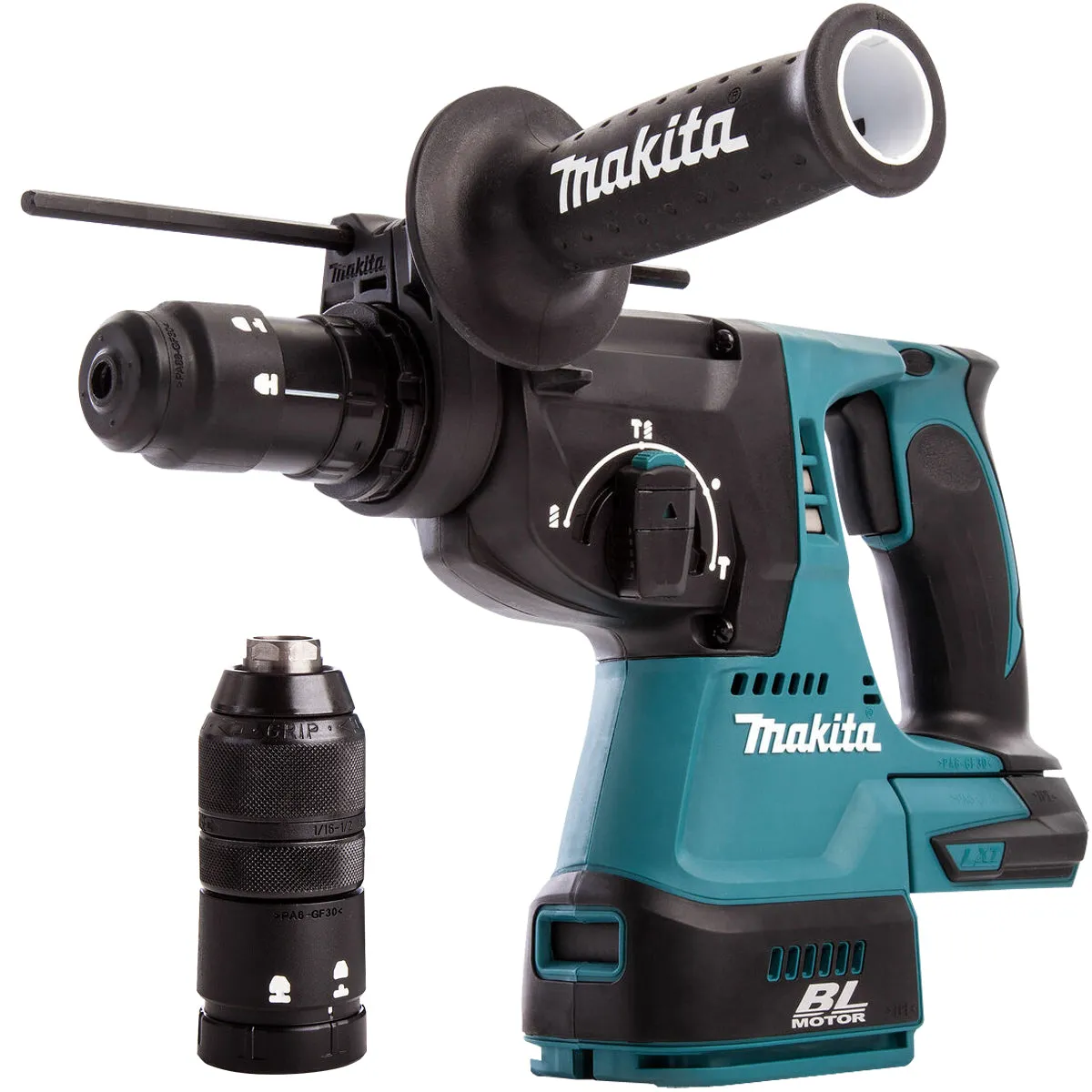 Makita DHR243Z 18V LXT Brushless 24mm SDS  Rotary Hammer Drill With Type 4 Case