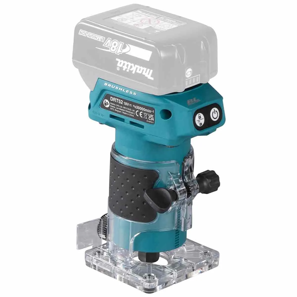Makita DRT52Z 18V LXT Brushless 1/4 Router Trimmer Body Only
